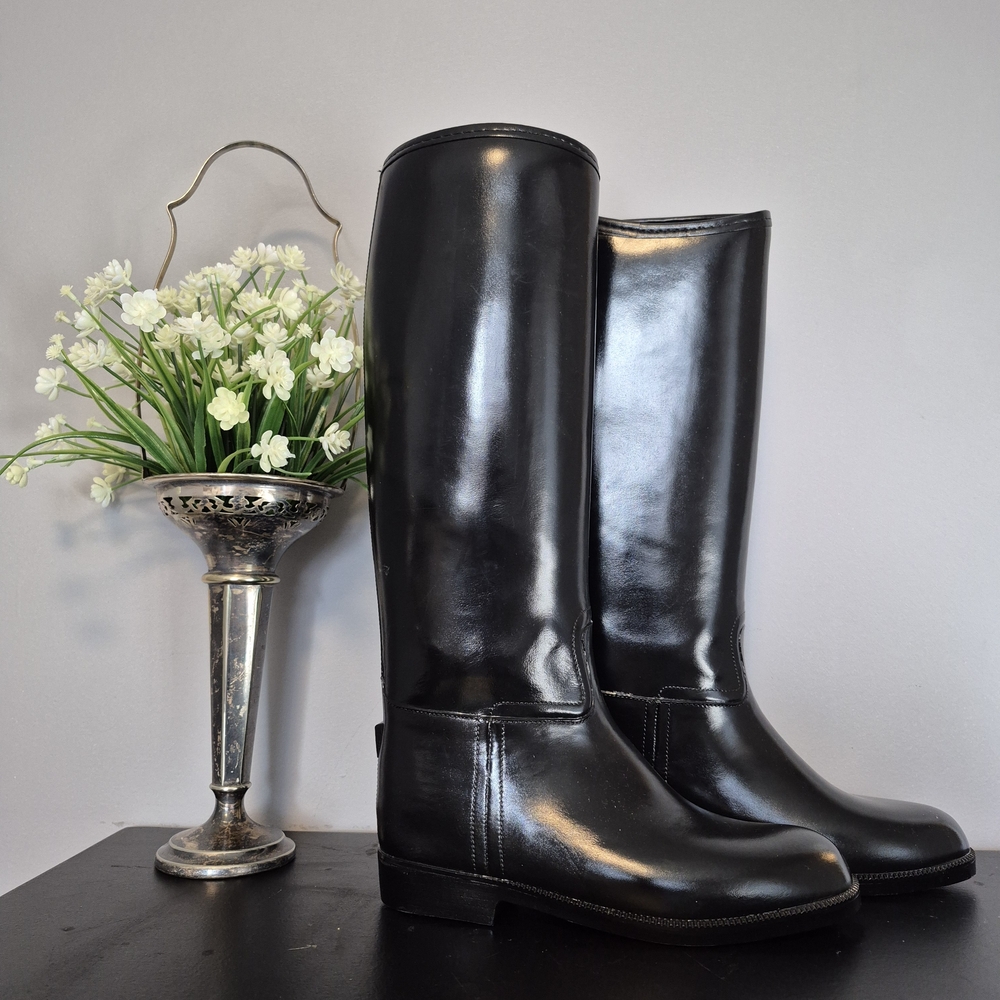 Black Auken Riding Boots